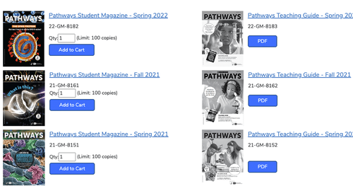 Free Print Pathways Magazines – Free Learning Magazines for Students and Teachers!