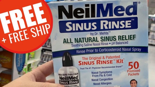 Free NeilMed Sinus Rinse or Neti Pot (with Quiz Answers)