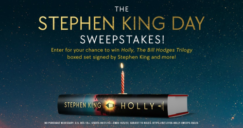 The “2023 Stephen King Day” Sweepstakes